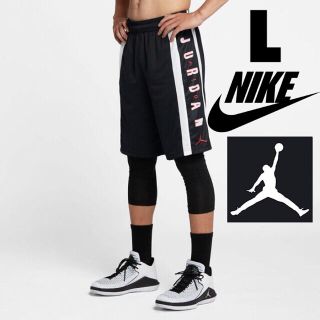 ナイキ(NIKE)のnike Jordan ハーフパンツ L 黒(ショートパンツ)