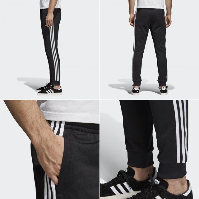 adidas(アディダス)の黒XS【新品/即日発送OK】adidas オリジナルス トラック パンツ SST メンズのパンツ(ワークパンツ/カーゴパンツ)の商品写真