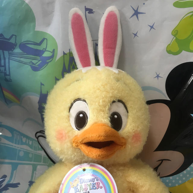 Disney(ディズニー)のディズニーイースター2019 うさピヨ ハンドパペット エンタメ/ホビーのおもちゃ/ぬいぐるみ(キャラクターグッズ)の商品写真