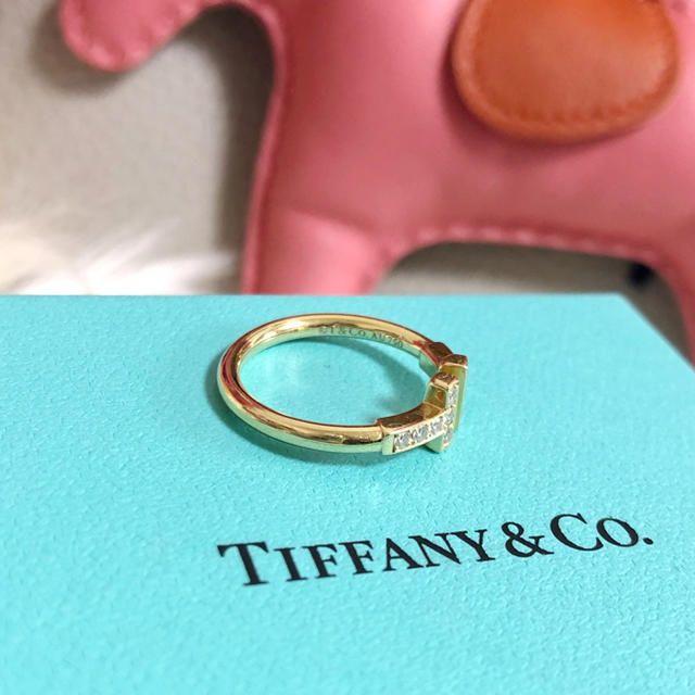 Tiffany & Co.(ティファニー)の❤️新品仕上げ❤️ ティファニー ダイヤ Tワイヤー リング 指輪 7号 レディースのアクセサリー(リング(指輪))の商品写真