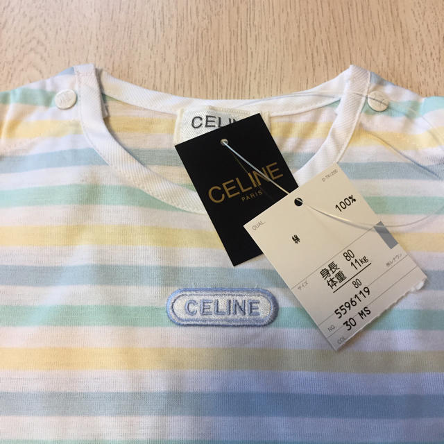 celine(セリーヌ)のセリーヌ Tシャツ 80 キッズ/ベビー/マタニティのベビー服(~85cm)(Ｔシャツ)の商品写真
