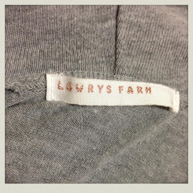 LOWRYS FARM(ローリーズファーム)のパーカーワンピ＊LOWRYS FARM レディースのワンピース(ミニワンピース)の商品写真