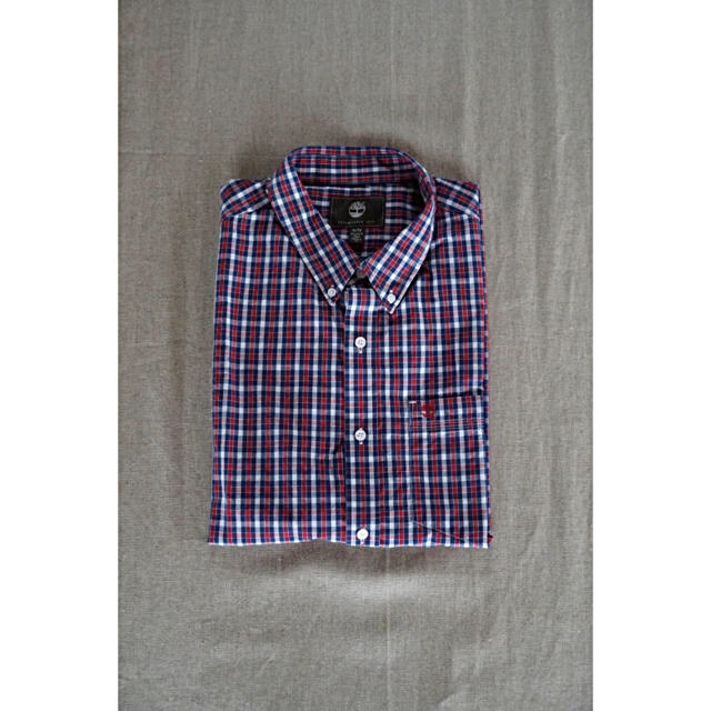 Timberland(ティンバーランド)の【タグ付き】Timberland チェック半袖シャツ メンズのトップス(シャツ)の商品写真