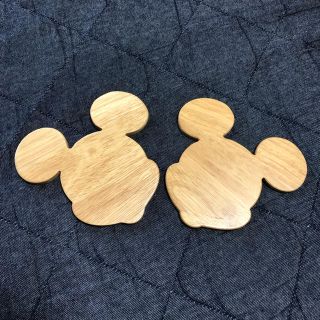 ディズニー(Disney)のミッキー コースター(キッチン小物)