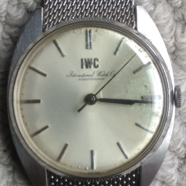 IWC(インターナショナルウォッチカンパニー)のアンティーク【IWC】シャフハウゼン 手巻き/機械式 純正メッシュメタルバンド メンズの時計(腕時計(アナログ))の商品写真