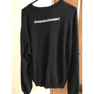 ドレスドアンドレスド(DRESSEDUNDRESSED)のdressedundressed EMBROIDERY スウェット(スウェット)