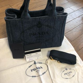 プラダ(PRADA)のMoon様専用 PRADA カナパ デニム S(トートバッグ)