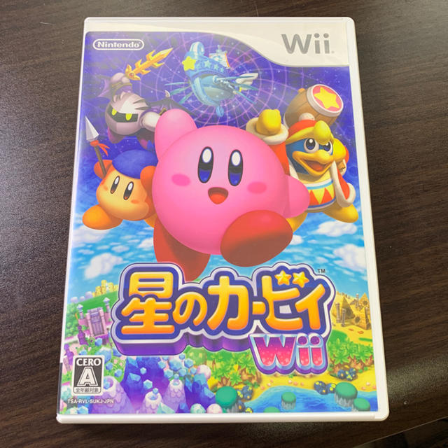 Wii(ウィー)の★星のカービィ Wii ソフト 星のカービー エンタメ/ホビーのゲームソフト/ゲーム機本体(家庭用ゲームソフト)の商品写真