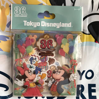 ディズニー(Disney)の東京ディズニーランド36周年 シール(キャラクターグッズ)