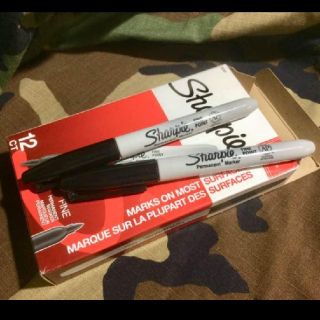 sharpie シャーピー黒2本セット(その他)