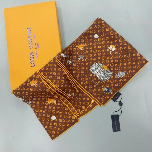 LOUIS VUITTON - LOUIS VUITTON 19ss新品 レディース スカーフの通販 by シゲゾウウ's shop｜ルイ