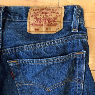 リーバイス(Levi's)の超希少 80s ビンテージ USA製 リーバイス 501 ハイウェスト デニム(デニム/ジーンズ)