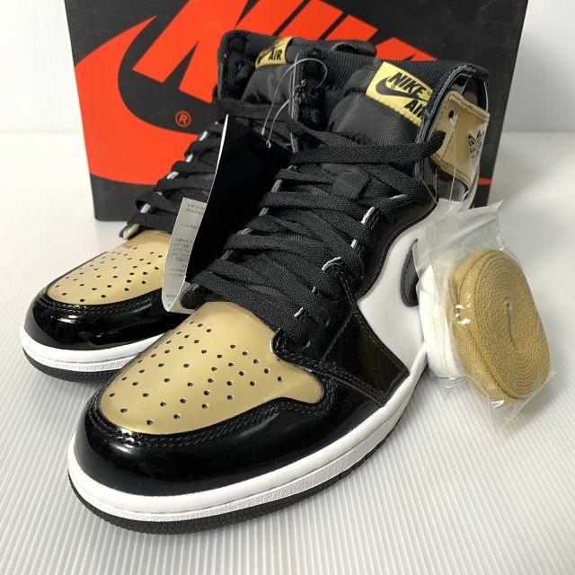 NIKE(ナイキ)の【H】新品◆861428 007 ナイキ ジョーダン1 ゴールドトゥ 26 メンズの靴/シューズ(スニーカー)の商品写真