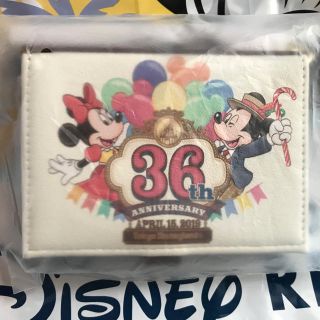 ディズニー(Disney)の東京ディズニーリゾート36周年パスケース(キャラクターグッズ)