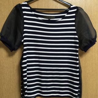 マーキュリーデュオ(MERCURYDUO)のMercury❤︎シースルーtops(Tシャツ(半袖/袖なし))