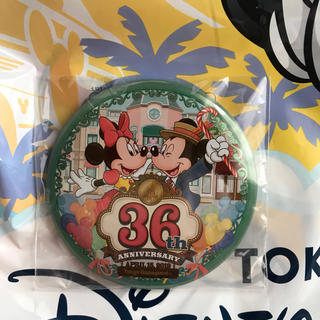 ディズニー(Disney)の東京ディズニーランド36周年バッジ(キャラクターグッズ)
