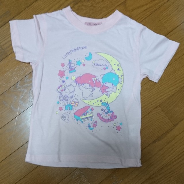 しまむら(シマムラ)の＊momo様専用＊ハローキティ&キキララ Tシャツセット キッズ/ベビー/マタニティのキッズ服女の子用(90cm~)(Tシャツ/カットソー)の商品写真