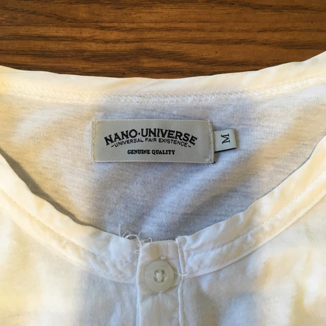 nano・universe(ナノユニバース)のnano universe ナノユニバース ロングカットソー メンズのトップス(Tシャツ/カットソー(七分/長袖))の商品写真