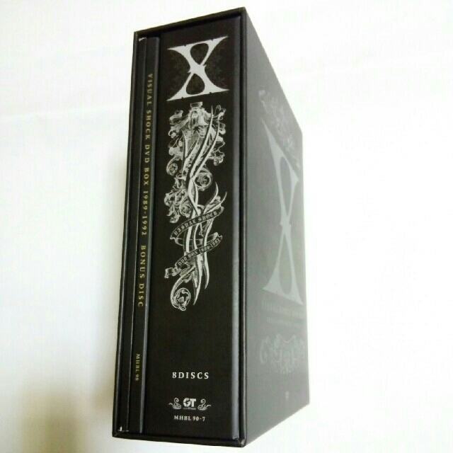 XJapan VISUAL SHOCK DVD BOX 1989~1992