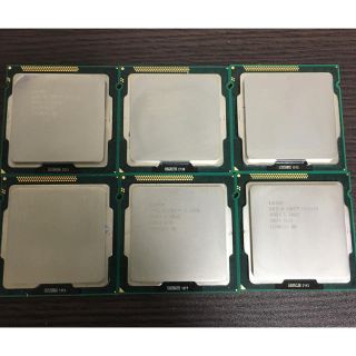 crosstao 様専用CPU Intel core i3 2120 x6(PCパーツ)