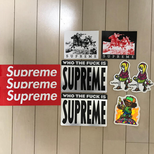 Supreme(シュプリーム)のSupreme ステッカーセット シュプリーム エンタメ/ホビーのコレクション(ノベルティグッズ)の商品写真