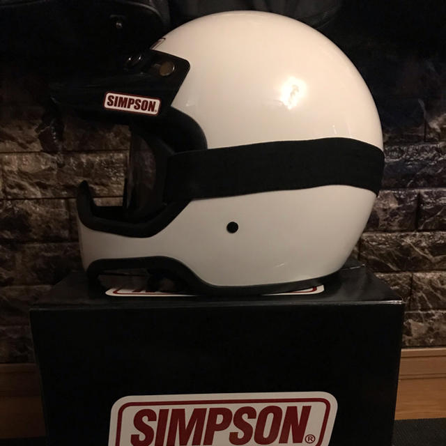 SIMPSON(シンプソン)のシンプソン SIMPSON M50 オフロード 自動車/バイクのバイク(ヘルメット/シールド)の商品写真