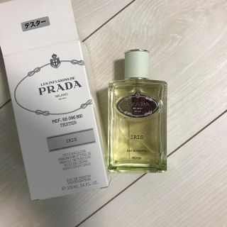 プラダ(PRADA)のイリス100ml未使用テスター(香水(女性用))