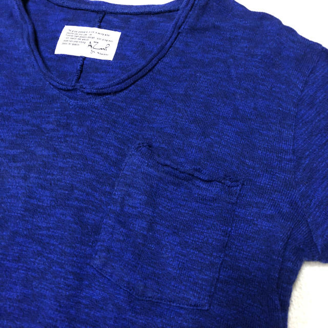 AZUL by moussy(アズールバイマウジー)のAZUL by moussy サマーニット メンズのトップス(Tシャツ/カットソー(七分/長袖))の商品写真