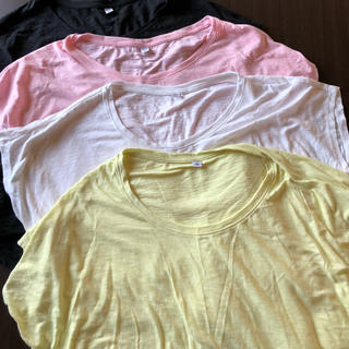 ユニクロ(UNIQLO)のユニクロTシャツ７点セット(Tシャツ(半袖/袖なし))