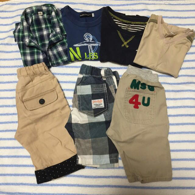 BeBe(ベベ)の男の子90㎝セット キッズ/ベビー/マタニティのキッズ服男の子用(90cm~)(その他)の商品写真