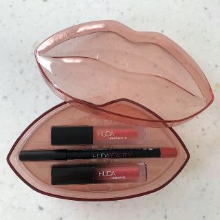 セフォラ(Sephora)の日本未入荷HUDA BEAUTY リップセット💋BOMBSHELL&Mogul(リップグロス)