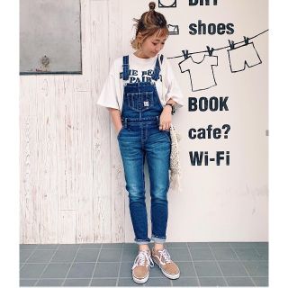 ロデオクラウンズワイドボウル(RODEO CROWNS WIDE BOWL)のSサイズとMサイズのセット BOOST DENIMサロペット(サロペット/オーバーオール)