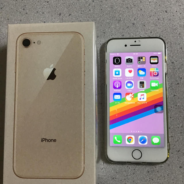 iPhone - iPhone8 64GB（箱・付属品付き）の+solo-truck.eu