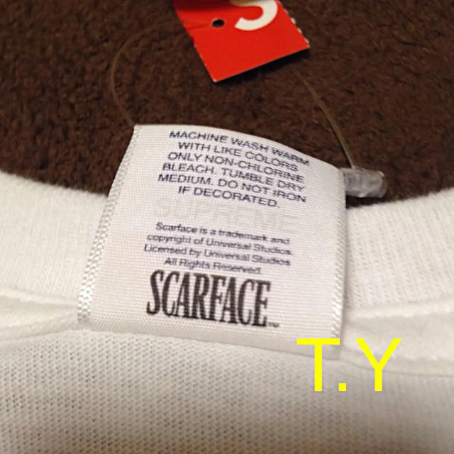 supreme scarface split tee Large