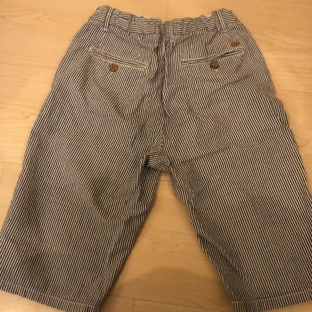 ZARA KIDS(ザラキッズ)のzara boy ストライプハーフパンツ 春夏 150〜160 キッズ/ベビー/マタニティのキッズ服男の子用(90cm~)(パンツ/スパッツ)の商品写真