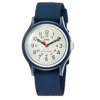 タイメックス(TIMEX)のTIMEX オリジナルキャンパー アイボリー×ネイビー TW2R78000(腕時計(アナログ))