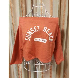 スライ(SLY)の再値下げしました SUNSET OFF SHOULDER SW TOPS(トレーナー/スウェット)