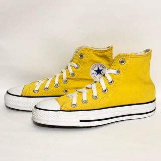 コンバース(CONVERSE)のQ151 ★ 23cm★コンバース102973 イエロー黄色(スニーカー)