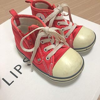 コンバース(CONVERSE)のコンバース CONVERSE kids レッド 14(スニーカー)