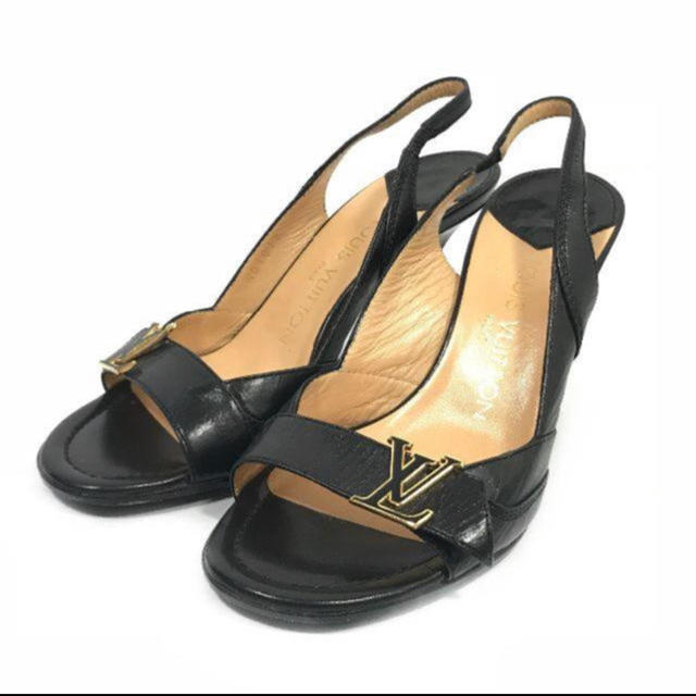 LOUIS VUITTON(ルイヴィトン)のLVロゴサンダル☆ レディースの靴/シューズ(サンダル)の商品写真
