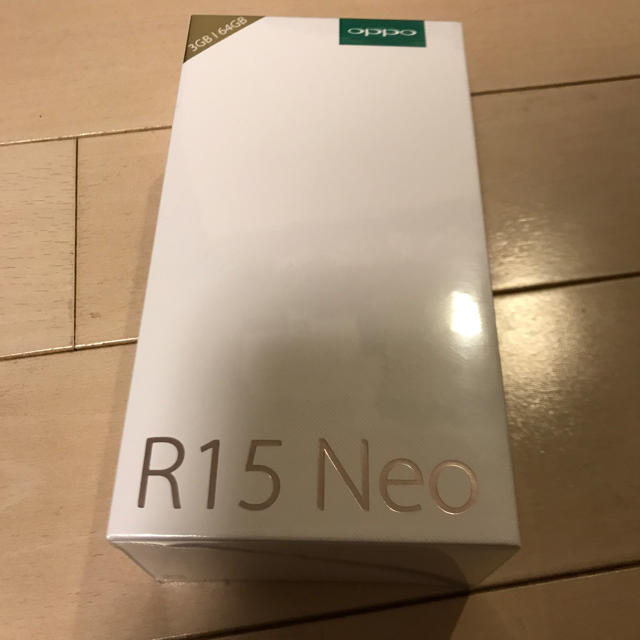 OPPO R15 Neo ダイアモンドブルー スマホ/家電/カメラのスマートフォン/携帯電話(スマートフォン本体)の商品写真