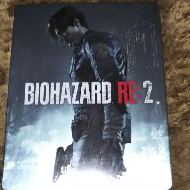 PlayStation4(プレイステーション4)のバイオハザードRE2 ゲオ特典スチールブック エンタメ/ホビーのゲームソフト/ゲーム機本体(その他)の商品写真