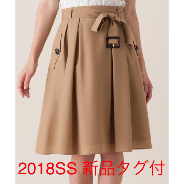 ブルーレーベルクレストブリッジ ♡トレンチスカート♡新品タグ付38ベージュ