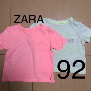 ザラキッズ(ZARA KIDS)のZARA   Tシャツ  2枚   92(Tシャツ/カットソー)