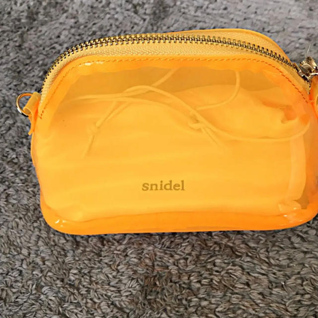 SNIDEL(スナイデル)のsnidel スナイデル クリアポシェット レディースのバッグ(ショルダーバッグ)の商品写真