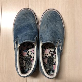 ヴァンズ(VANS)の21センチ VANS デニム地 スリッポン(スリッポン)