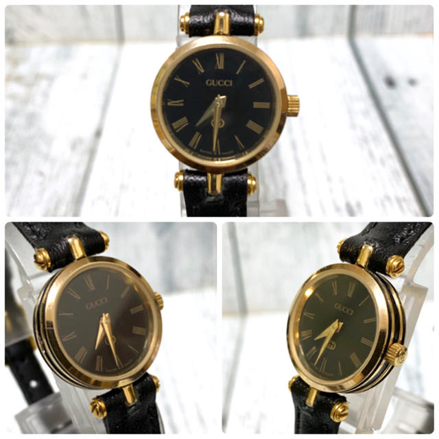 GUCCI - 【電池交換済み】GUCCI グッチ シェリーライン 腕時計 GUCCI - 【電池交換済み】GUCCI グッチ シェリーライン 腕時計
