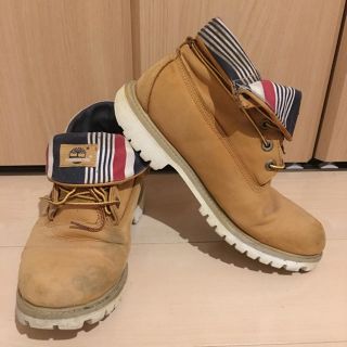 ティンバーランド(Timberland)のTimberlandティンバーランド ROLL TOP /ストライプ ウィート(ブーツ)