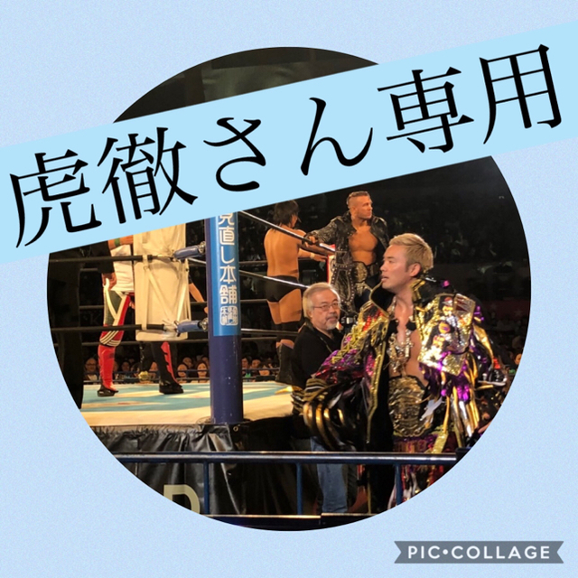 新日本プロレス Tシャツ(Mサイズ) スポーツ/アウトドアのスポーツ/アウトドア その他(格闘技/プロレス)の商品写真