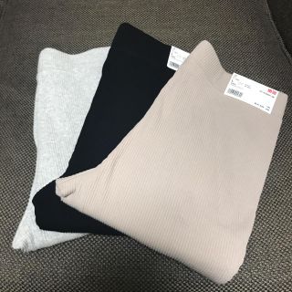 ユニクロ(UNIQLO)のあっちょこ様♡UNIQLO リブレギンスパンツセット(レギンス/スパッツ)